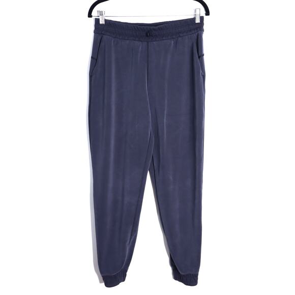 LULULEMON Softstreme Brushed Jogger Black High Rise Athleisure Women's 8